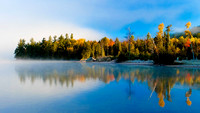 Autumn Mist on Silver Lake